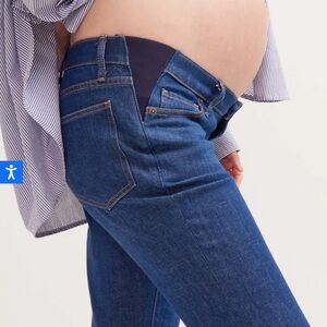 Hatch maternity straight leg jeans